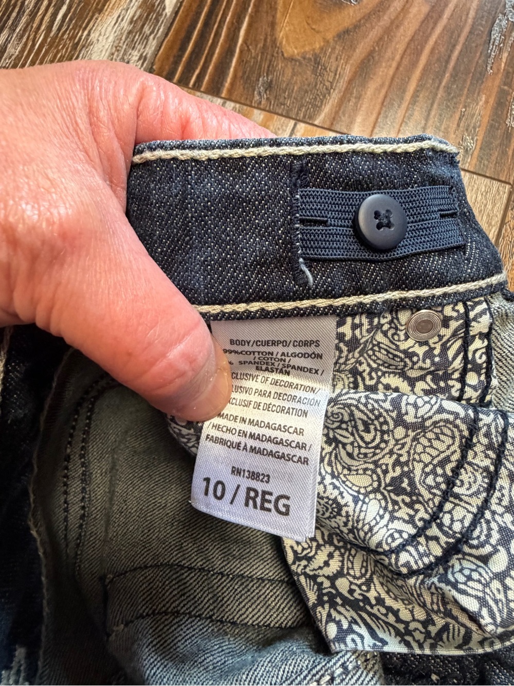 Cody James Boys' Dark Blue Denim Jeans - Picture 4 of 4